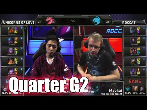 Unicorns of Love vs ROCCAT | Game 2 Quarter Finals S5 EU LCS Summer 2015 Playoffs | UOL vs ROC G2 QF