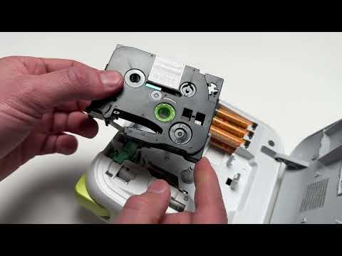How To Remove The Tape From A Brother P-Touch Label Maker
