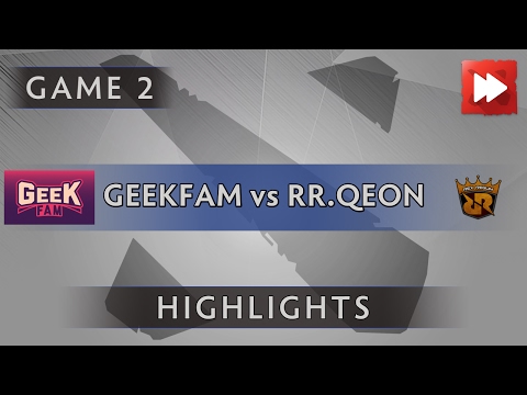 Geek Fam vs Rex Regum QEON [Game 2] ProDotA Cup Series by Azubu.tv - Dota Highlights