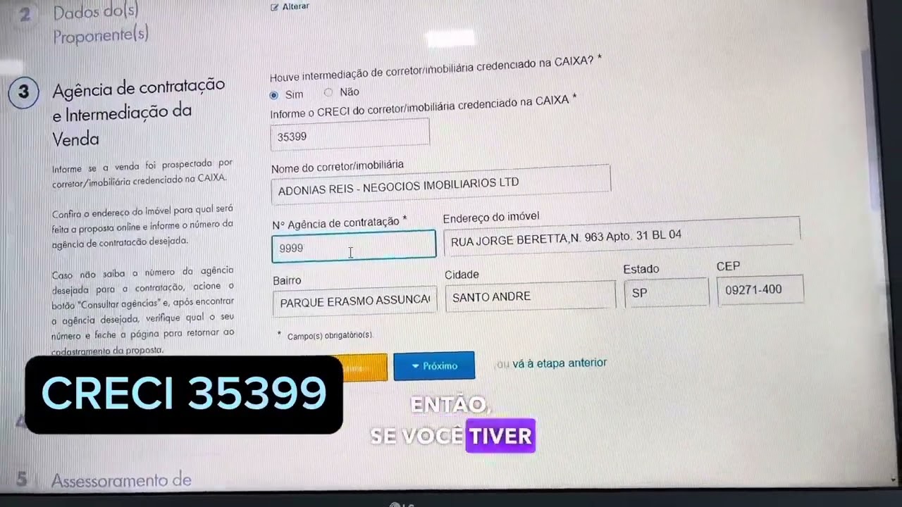 Passo a passo para ofertar proposta no site da Caixa Econômica Federal - Venda Direta