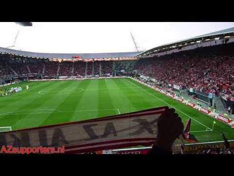 AZ Alkmaar - Vitesse 2008 2009 de sfeer