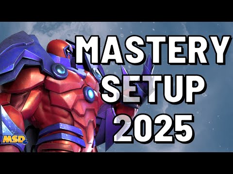 My Mastery Setup in Marvel Contest of Champions | All Builds and Tips