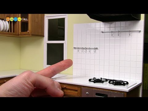 DIY Miniature Kitchen tool hook　ミニチュアキッチンツールフック作り Video