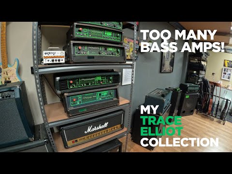 My Trace Elliot Bass Amp Collection: Too Many Amps?