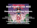 Beef FloMix Slowed Reverb Clean Version Flo Milli
