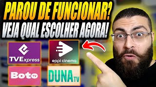 Eppi Cinema Parou de Funcionar? Qual a Melhor Escolha no Momento? App TV Express Parou de Funcionar?
