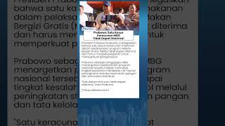 Prabowo Geram! Satu Kasus Keracunan MBG Tak Bisa Diterima, Pengawasan Harus Diperketat!