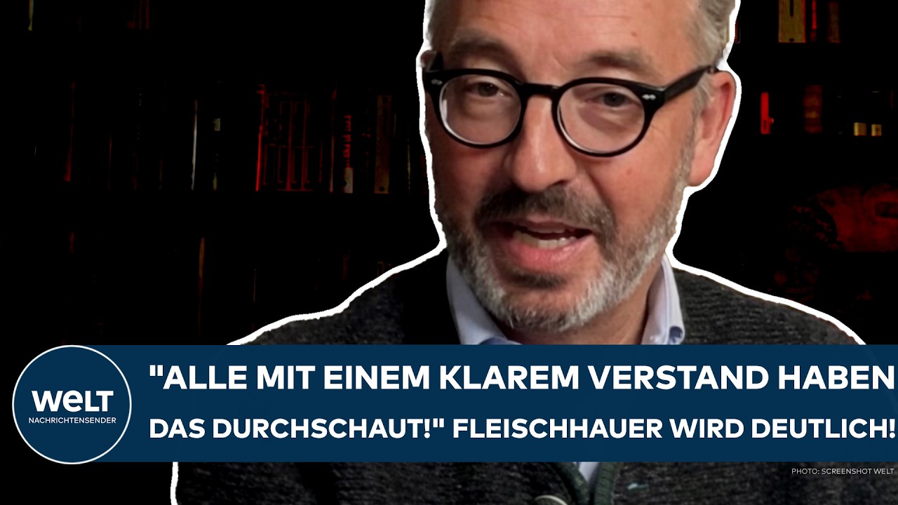 DEUTSCHLAND: "Ja, das ist total grotesk!" Jan Fleischhauer zerlegt die Grüne Jugend!