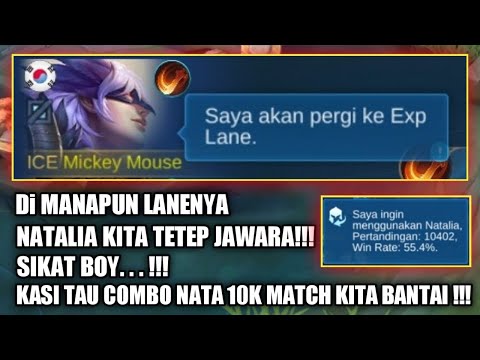 TOP 1 NATALIA GAMEPLAY EPISODE 53 !! TOP 1 GLOBAL NATALIA BUILD !! MOBILE LEGENDS