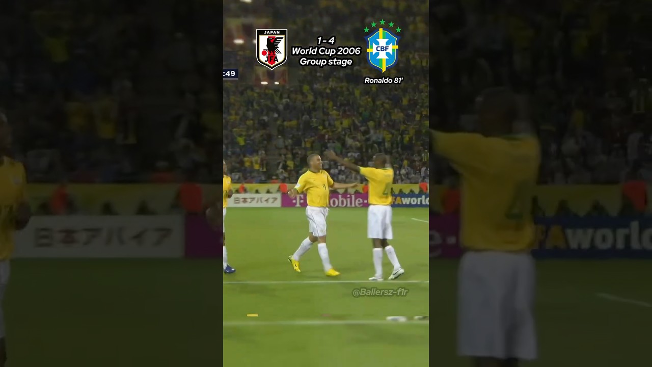Japan vs Brazil World Cup 2006