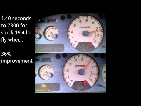 Impreza Flywheel Comparison Stock vs. Lightweight EJ207