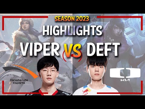 HLE Viper vs DK Deft - HIGHLIGHTS - CAITLYN vs APHELIOS