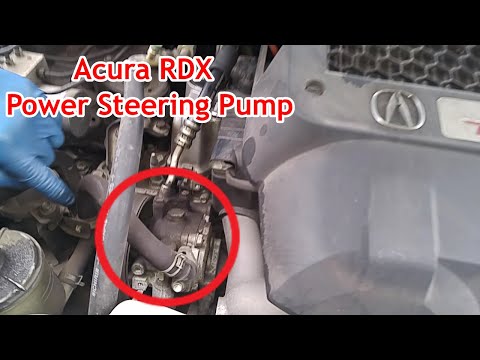 Acura RDX 2007 - 2012 Power Steering Pump Replacement