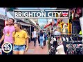 🇬🇧 Brighton is a Beautiful Place to Visit! Walking Tour in Summer 2023, 4K-HDR 60FPS
