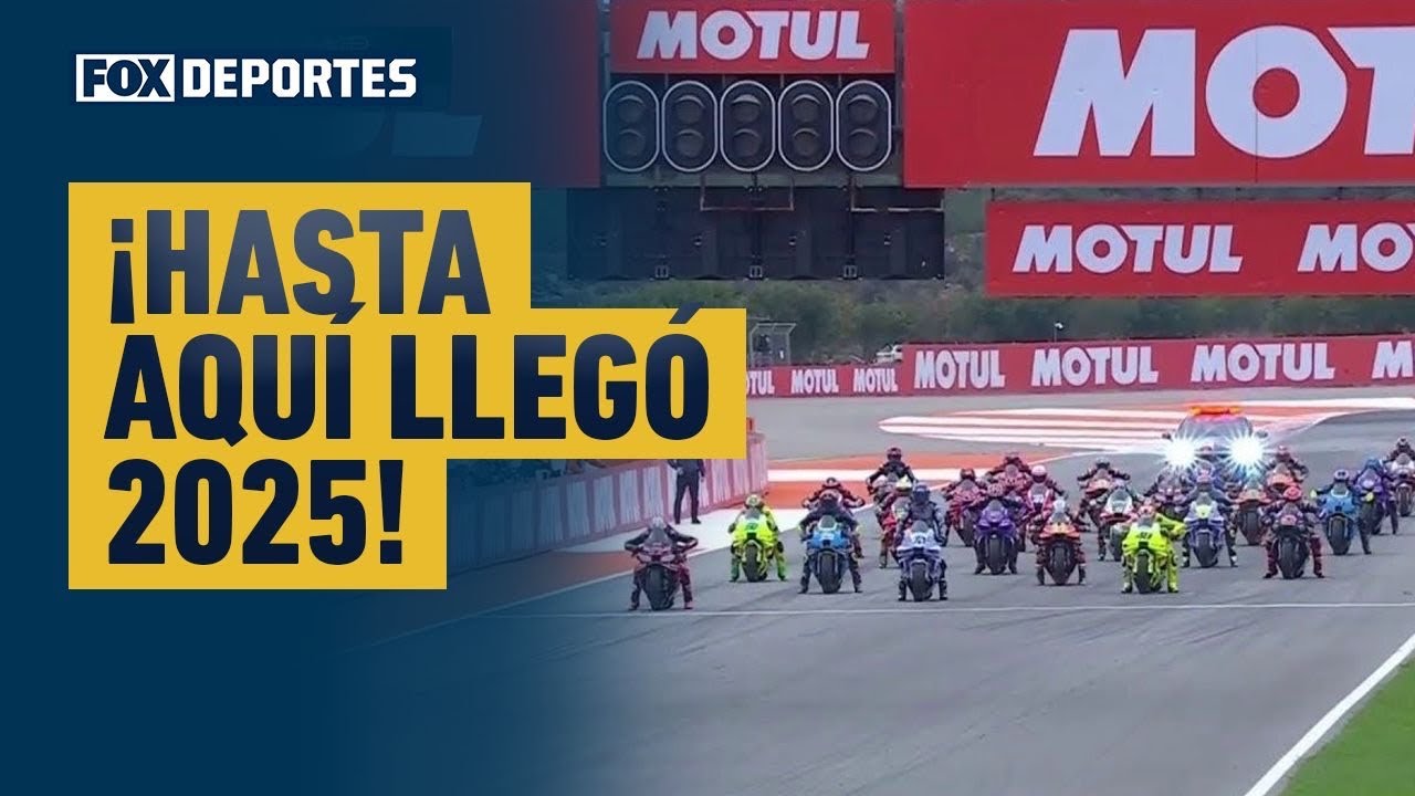 🥳🏍️ ¡HASTA AQUÍ LLEGÓ 2025! ¡Gran Premio de Valenciana finalizado! | Moto GP Valencia 2025
