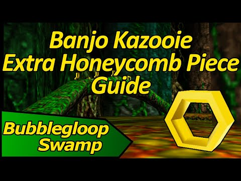 Collecting Extra Honeycomb Pieces in Bubblegloop Swamp - Banjo Kazooie Extra Honeycomb Piece Guide