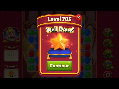 Royal Match - King Robert - Hard Level 705