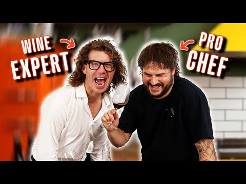 Who Tastes Better? Chef vs Wine Expert!
