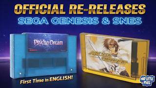 NEW Sega Genesis & SNES Carts In 2026! Arcus Odyssey & Psycho Dream