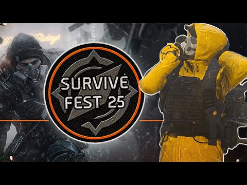 *JOIN ME TO SURVIVE* The Division 2 Survive Fest is BACK w/ NEW BACKPACK TROPHY for playing Survival