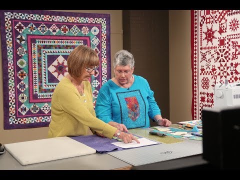 The Quilt Show: Trailer 2405  - Barbara Black / Bill Volckening