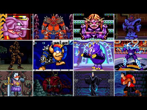 50 Final Bosses Sega Genesis (Mega Drive) / Sega CD / Sega 32X (No Damage)