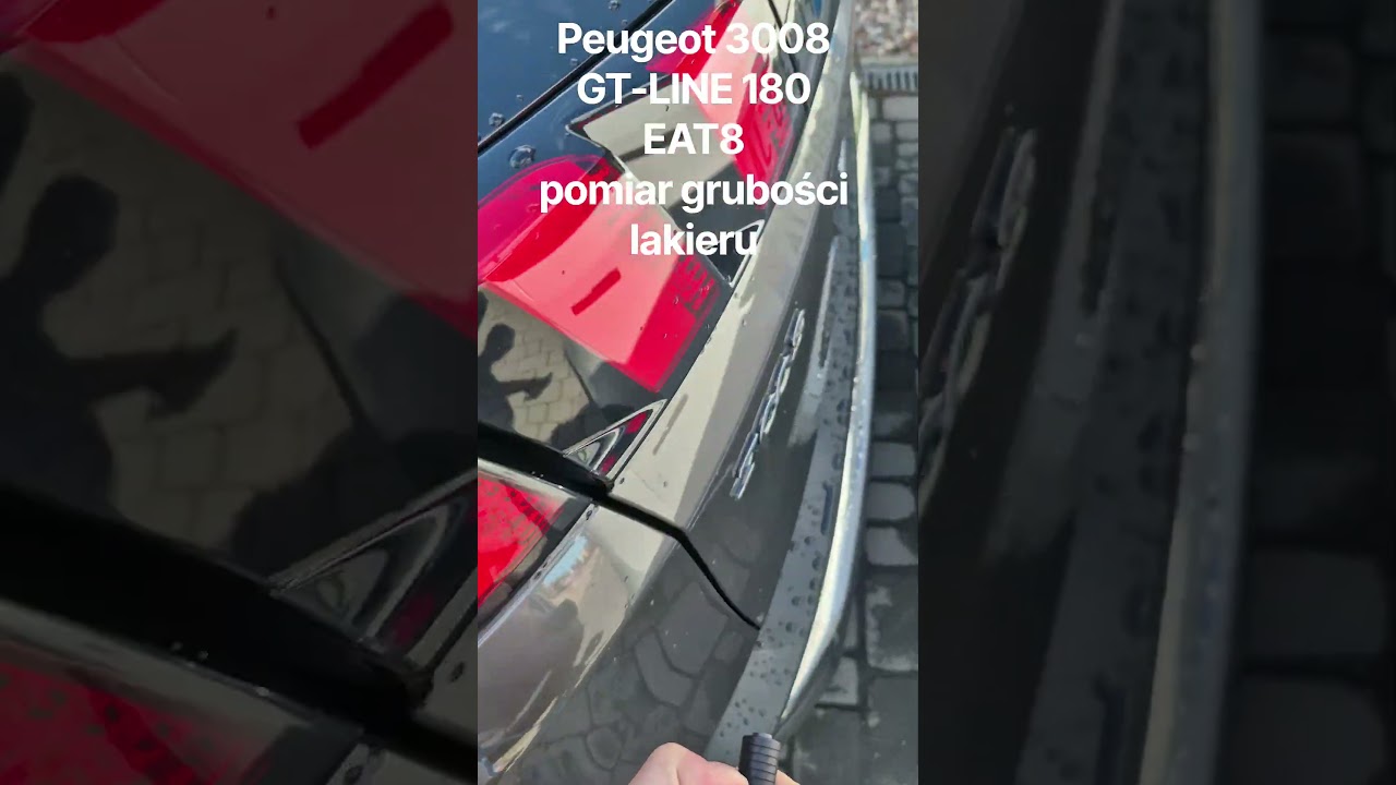 Pomiar grubości powłoki lakierniczej samochodu