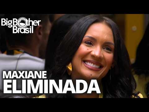🔴 BBB 26: MAXIANE ELIMINADA com ALTA PORCENTAGEM; MARCIELE CAI AOS PRANTOS