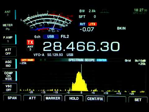 JA1ELY + VE3EN on 10 Meters w/ huge sig (Oct 10, 2011)