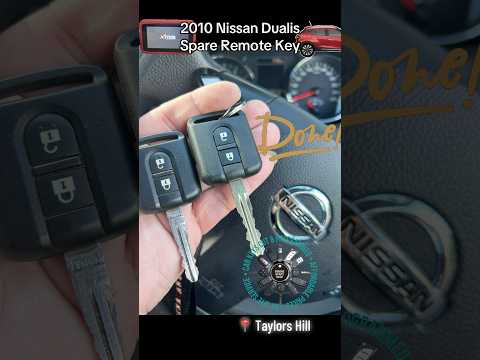 Adding an extra remote key to a Nissan Dualis in Taylors Hill, Victoria by Extra Car Keys #locksmith