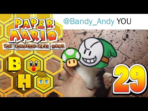 Bandy Andy Wishes for Death - Paper Mario The Thousand Year Door Part 29 - Brohive