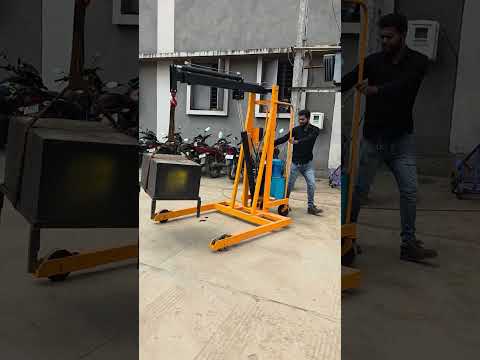Hydraulic Mobile Floor Cranes