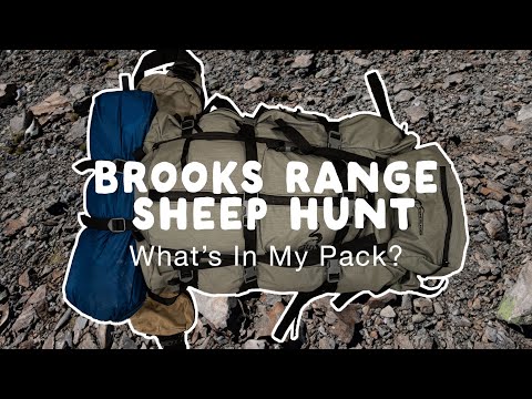 Brooks Range Dall Sheep Hunt: What's In The Pack?