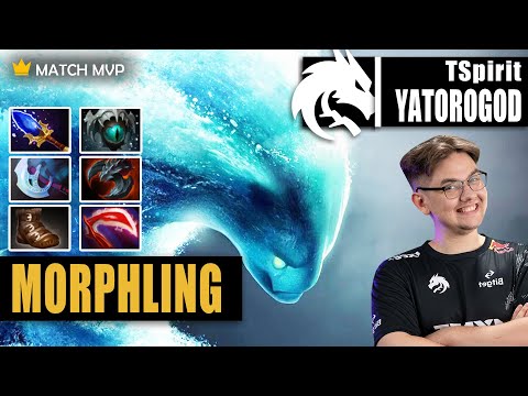 Morphling Safelane | TSpirit.YATOROGOD | 7.32 MORPHLING CARRY COMEBACK | 7.32 Gameplay Highlights