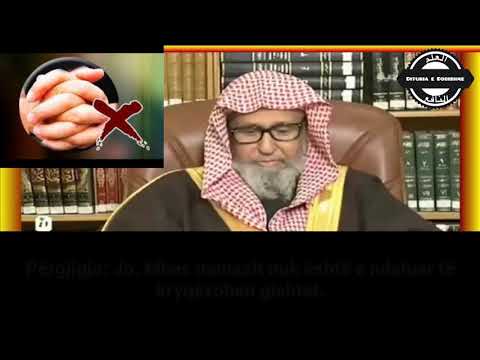 Gjykimi i kryqëzimit të gishtave para dhe mbas namazit - Shejkh Salih el-Feuzan