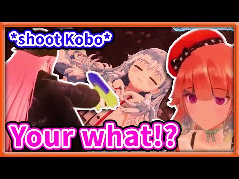 Calli and Kiara Found Out that Kobo had a Boyfriend 【Hololive】