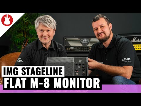 The new FLAT M-8 monitor from IMG Stageline I MUSIC STORE