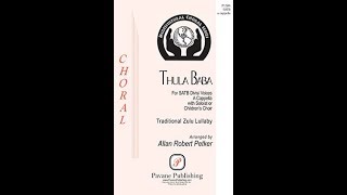 Thula Baba (SATB Choir) - Arranged by Allan Robert Petker