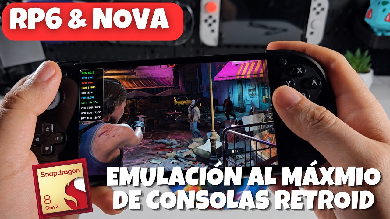 🔥 Retroid Pocket 6 & Nova | Esto es lo que pueden Emular