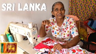 SRI LANKA  $040 Handmade Rug In The Village 🇱�