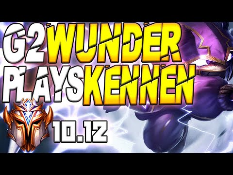 G2 Wunder Plays Kennen vs Quinn Top Lane - 10.12