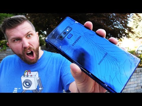 Galaxy Note 9 Drop Test! $3000 FAIL?