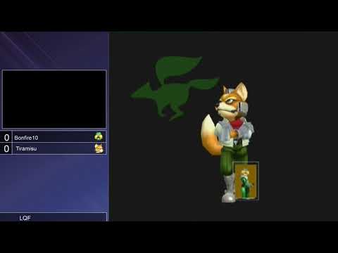 MMOM145 SSBM - bonfire10 (Sheik) vs. HoG | Tiramisu (Fox) - Melee LR8