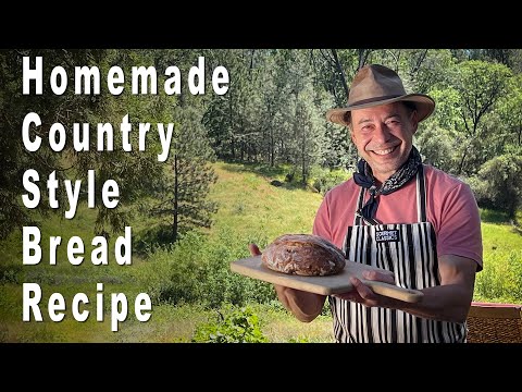 Homemade Country Style Bread: Simple and Delicious Recipe