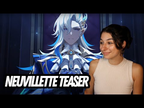 What is he HIDING?! Reacting to Character Teaser - "Neuvillette: Watcher in the Deep"