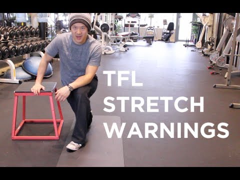 TFL stretch should not cause knee pain