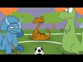 Dinosaurs Invented Football Funny Toons Beano Toons