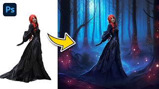 Photoshop Beginners - Create a Gothic Fantasy Photo Editing