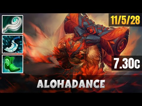 ALOHADANCE | Earthshaker | Dota 2 Pro Gameplay - Patche 7.30c