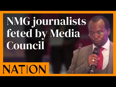NMG journalists feted by Media Council